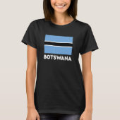 Botswana Flag T-Shirt (Vorderseite)