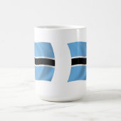 Botswana Flag Tasse (Mittel)