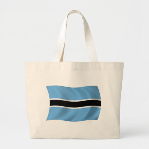 Botswana Flag Tote Bag Jumbo Stoffbeutel