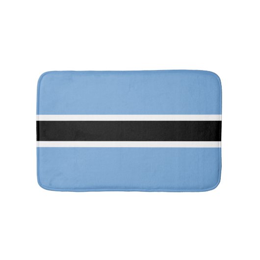 Botswana-Flagge Badematte (Vorderseite)