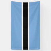Botswana-Flagge Banner (Vertikal)