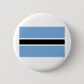 Botswana-Flagge Button (Vorderseite)