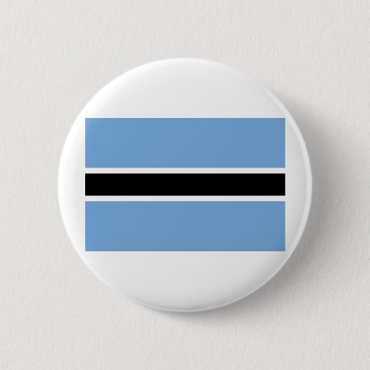 Botswana-Flagge Button (Vorderseite)