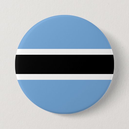 Botswana-Flagge Button (Vorderseite)