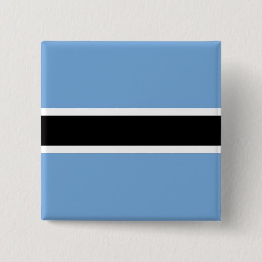 Botswana-Flagge Button (Vorderseite)