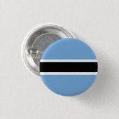 Botswana-Flagge Button (Vorne & Hinten)
