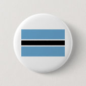 Botswana-Flagge Button (Vorderseite)