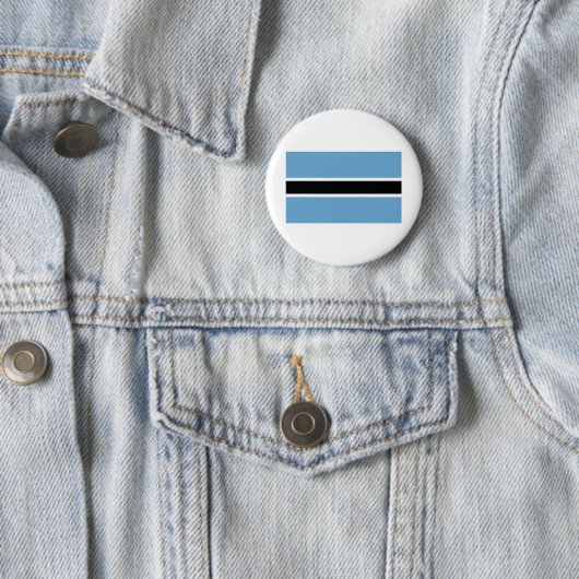 Botswana-Flagge Button (Beispiel)