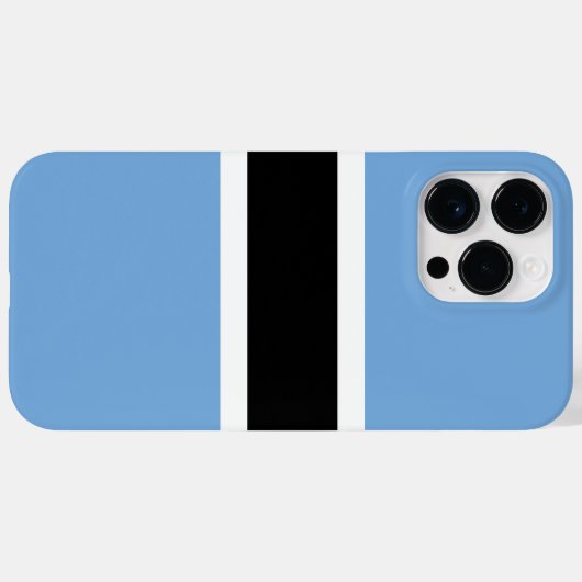 Botswana-Flagge Case-Mate iPhone Hülle (Rückseite (Horizontal))