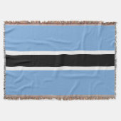 Botswana-Flagge Decke (Vorderseite)