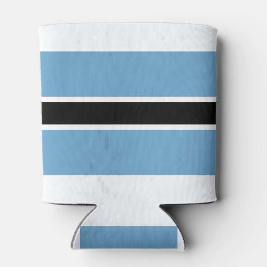 Botswana-Flagge Dosenkühler (Rückseite)