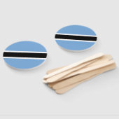 Botswana-Flagge Fächer (Non-assembled)