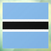 Botswana-Flagge Fensteraufkleber (Blatt 3)