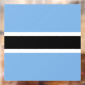 Botswana-Flagge Fensteraufkleber (Blatt 2)