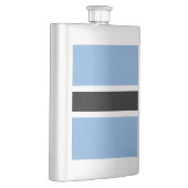 Botswana-Flagge Flachmann (Rechts)