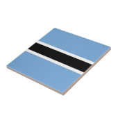 Botswana-Flagge Fliese (Seite)