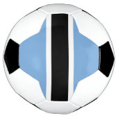 Botswana-Flagge Fußball (Gedreht)