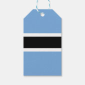 Botswana-Flagge Geschenkanhänger (Vorderseite)