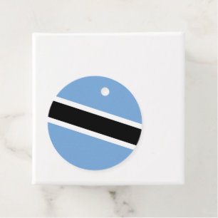 Botswana-Flagge Geschenkanhänger