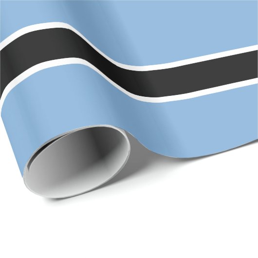 Botswana-Flagge Geschenkpapier (Rolleneckpunkt)