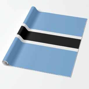 Botswana-Flagge Geschenkpapier