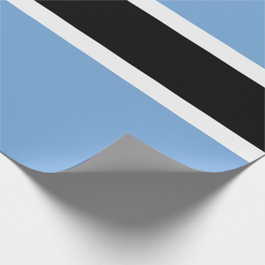 Botswana-Flagge Geschenkpapier (Ecke)