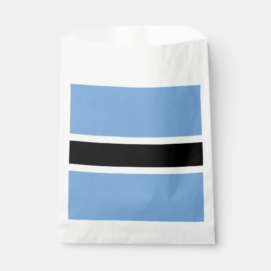 Botswana-Flagge Geschenktütchen (Vorderseite)