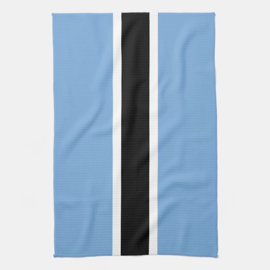 Botswana-Flagge Geschirrtuch (Vertikal)