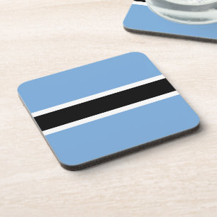 Botswana-Flagge Getränkeuntersetzer