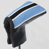 Botswana-Flagge Golf Headcover (3/4 Vorderseite)
