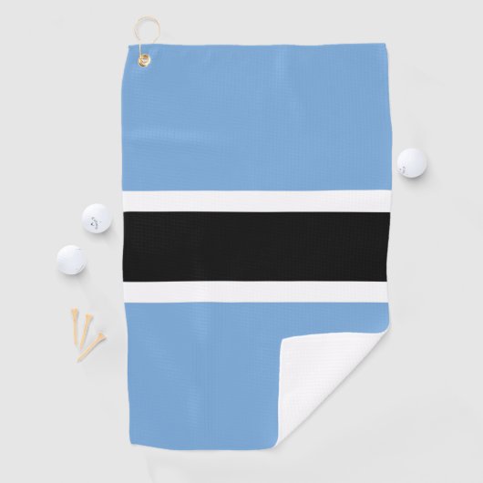 Botswana-Flagge Golfhandtuch (Insitu)