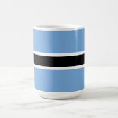 Botswana-Flagge Kaffeetasse (Mittel)