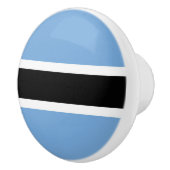 Botswana-Flagge Keramikknauf (Rechts)