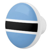 Botswana-Flagge Keramikknauf (Rechts)