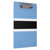 Botswana-Flagge Klemmbrett (Rechts)
