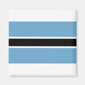 Botswana-Flagge Magnet (Vorne)
