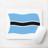 Botswana-Flagge-Mauspad Mousepad (Mit Mouse)