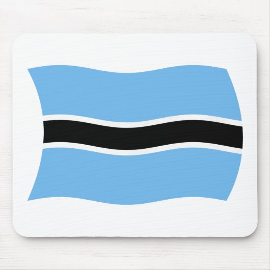 Botswana-Flagge-Mauspad Mousepad (Vorne)