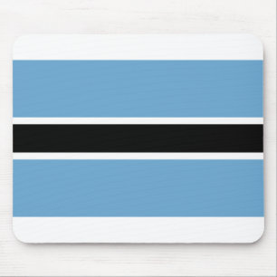 Botswana-Flagge Mousepad