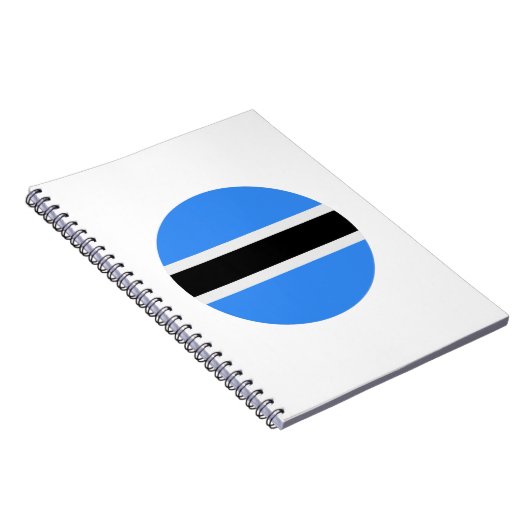 Botswana-Flagge Notizblock (Rechte Seite)