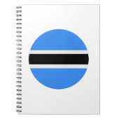 Botswana-Flagge Notizblock (Vorderseite)