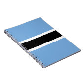 Botswana-Flagge Notizblock (Rechte Seite)