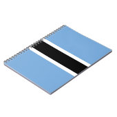 Botswana-Flagge Notizblock (Linke Seite)