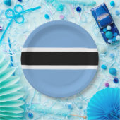 Botswana-Flagge Pappteller (Party)
