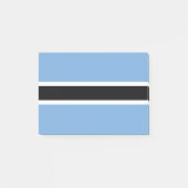 Botswana-Flagge Post-it Klebezettel (Vorderseite)