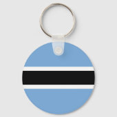 Botswana-Flagge Schlüsselanhänger (Vorderseite)