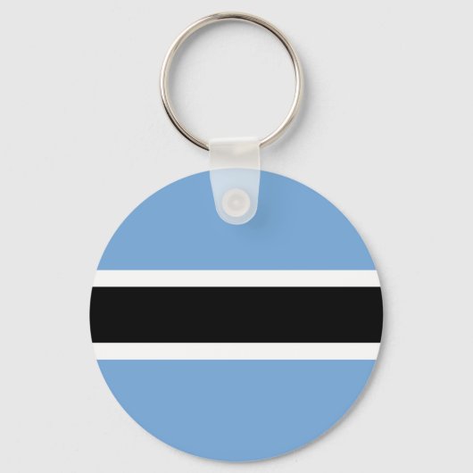 Botswana-Flagge Schlüsselanhänger (Vorderseite)
