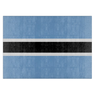 Botswana-Flagge Schneidebrett