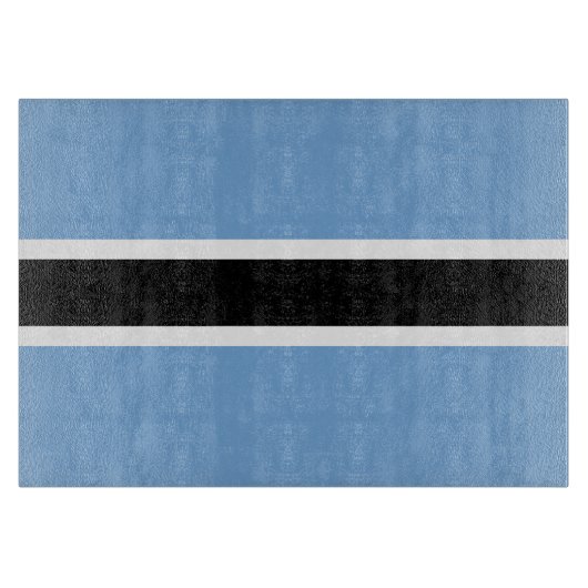 Botswana-Flagge Schneidebrett (Vorderseite)