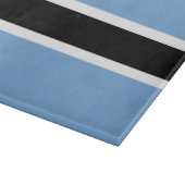 Botswana-Flagge Schneidebrett (Ecke)